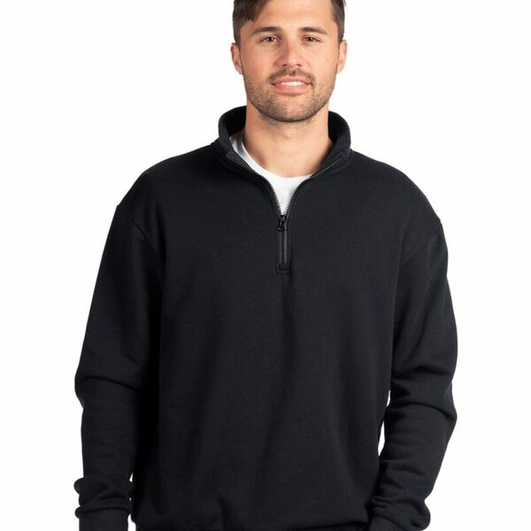 Unisex Fleece Quarter-Zip Pullover Thumbnail