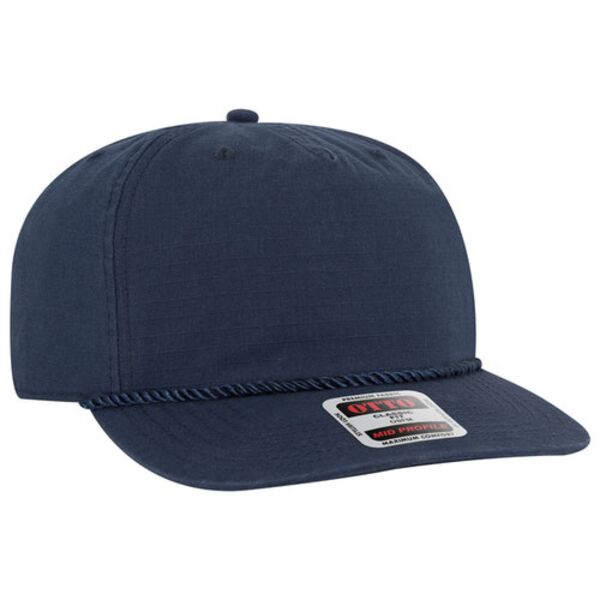 OTTO CAP® 5 Panel Mid Profile Baseball Hat Thumbnail